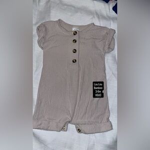 Bamboo Kids Bodysuit - Cream